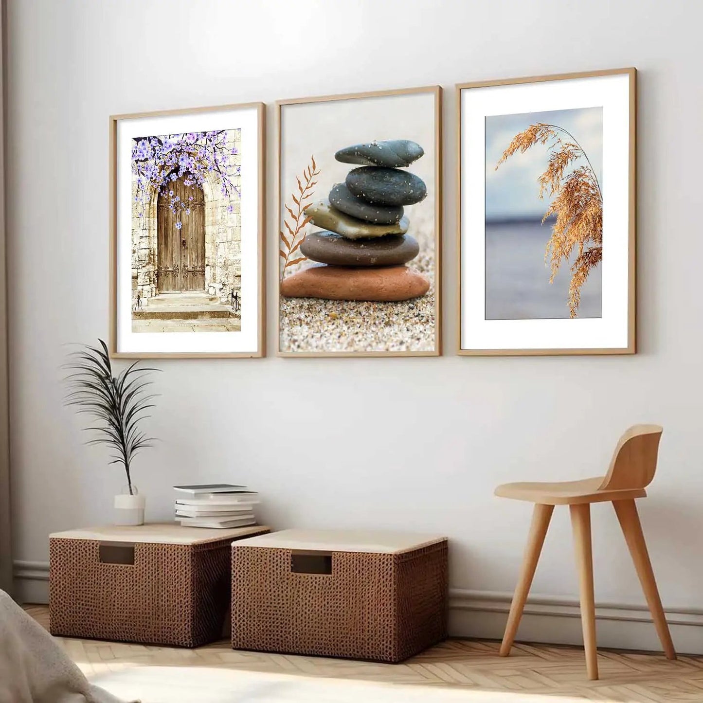 Boho   Wall   Art  Paintings for Living Room - Wall Poster With frames