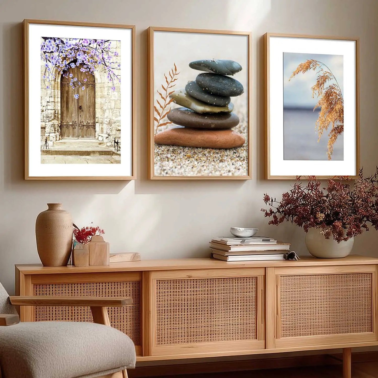 Boho   Wall   Art  Paintings for Living Room - Wall Poster With frames
