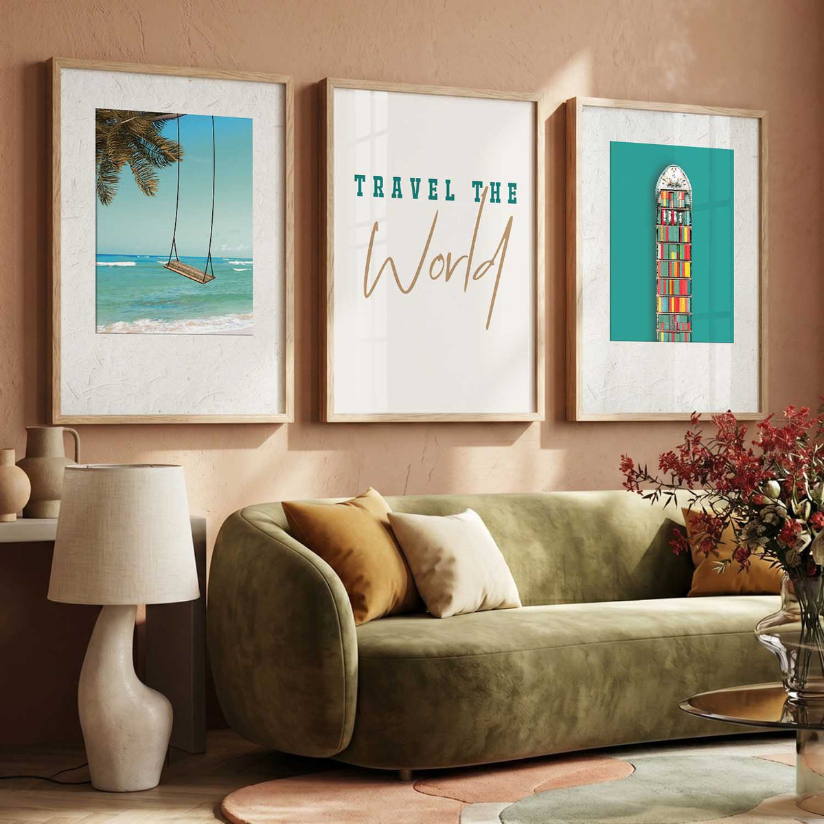 Modern Wall Art Paintings for Living Room - Wall Poster With frames