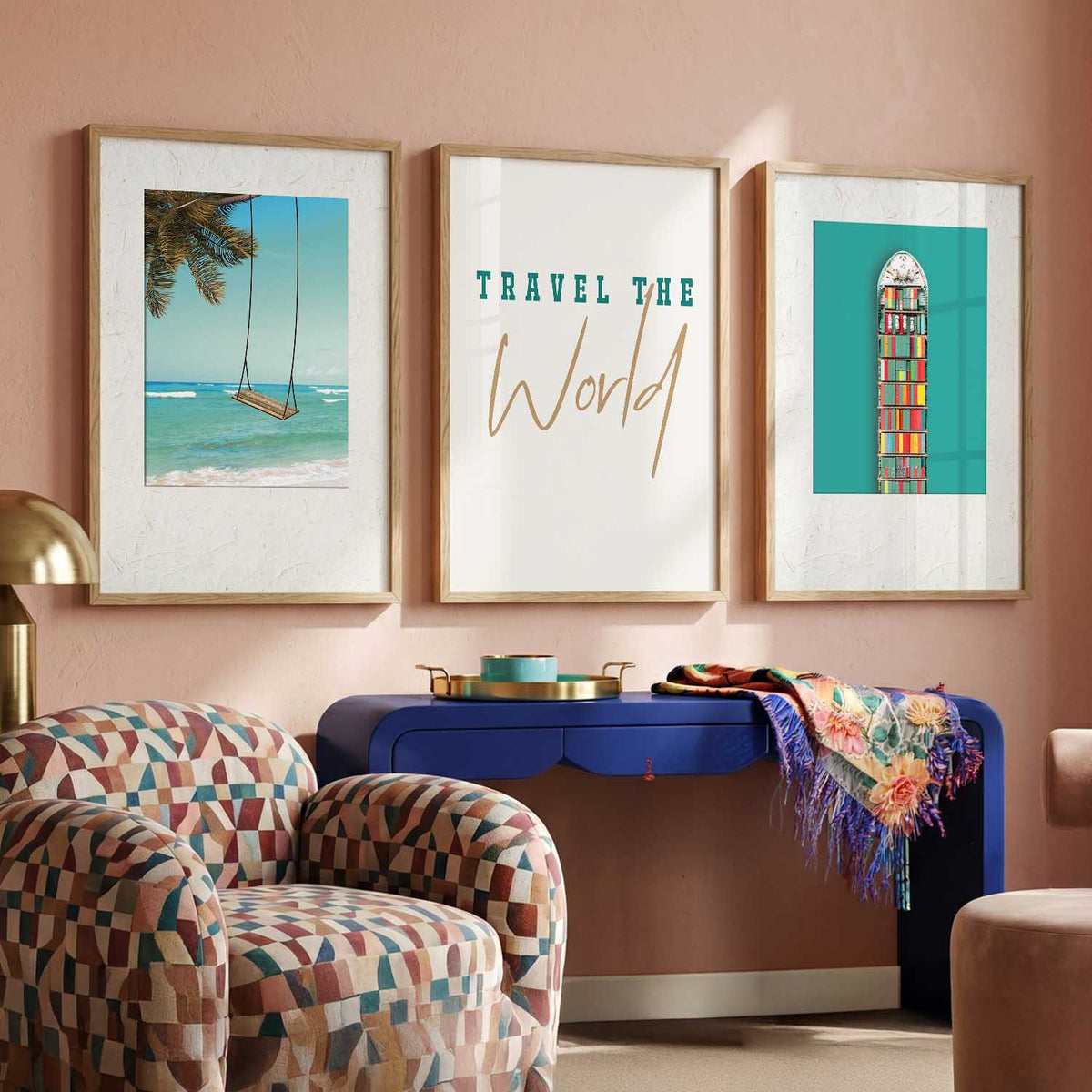 Modern Wall Art Paintings for Living Room - Wall Poster With frames
