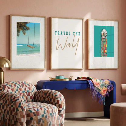 Modern Wall Art Paintings for Living Room - Wall Poster With frames