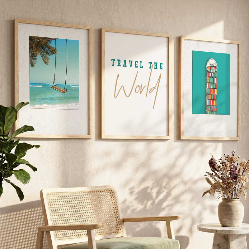 Modern Wall Art Paintings for Living Room - Wall Poster With frames