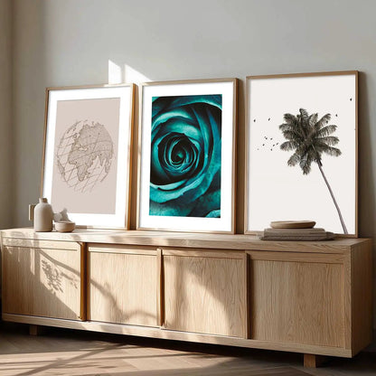 Boho  Wall Art Paintings for Living Room - Wall Poster With frames