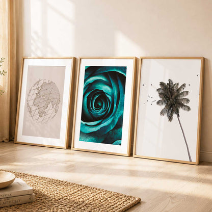 Boho  Wall Art Paintings for Living Room - Wall Poster With frames