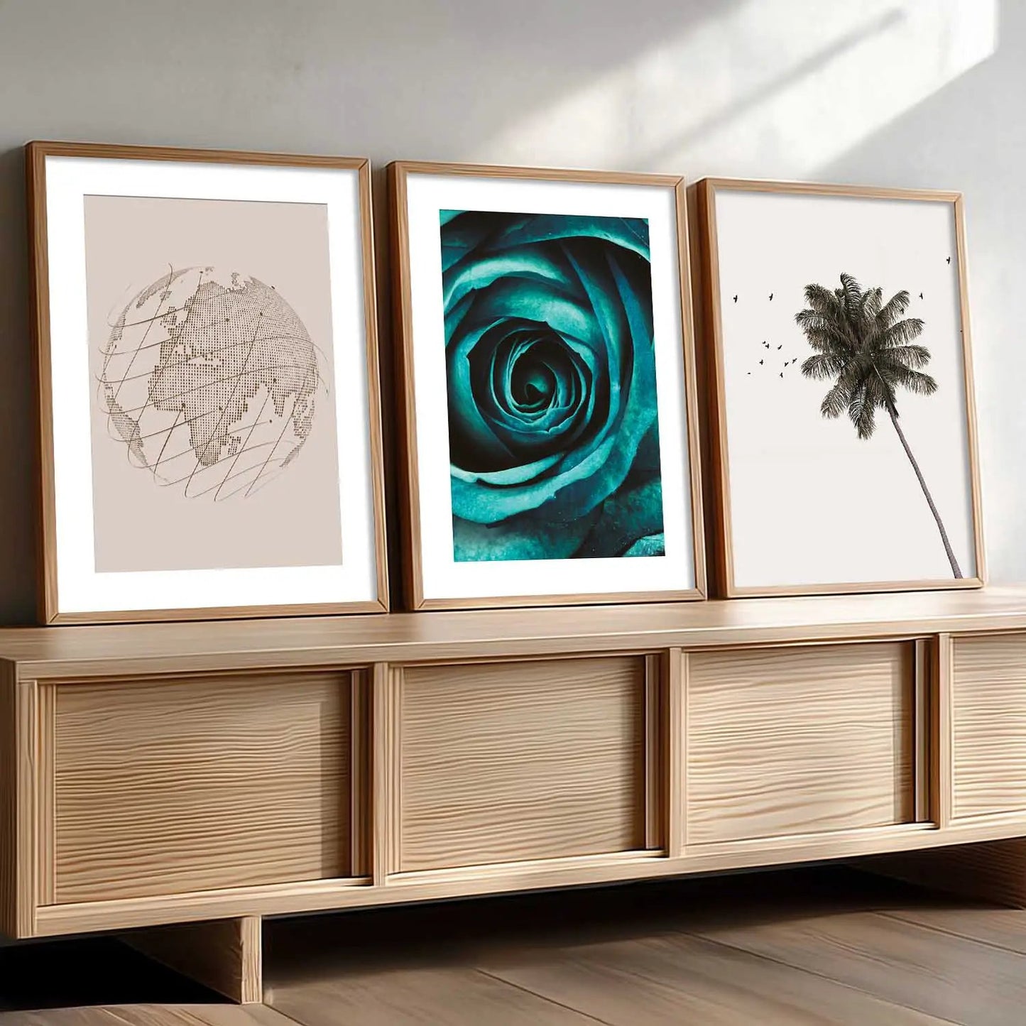 Boho  Wall Art Paintings for Living Room - Wall Poster With frames