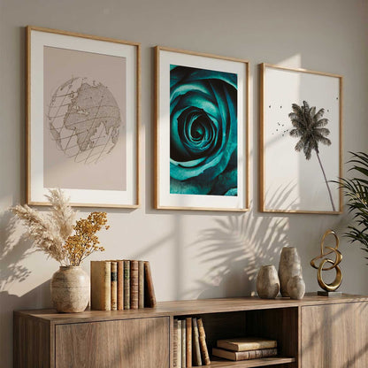 Boho  Wall Art Paintings for Living Room - Wall Poster With frames