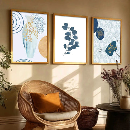 Boho  Wall  Art Paintings for Living Room - Wall Poster With frames