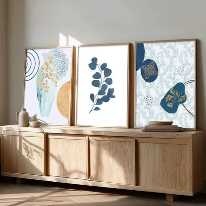 Boho  Wall  Art Paintings for Living Room - Wall Poster With frames