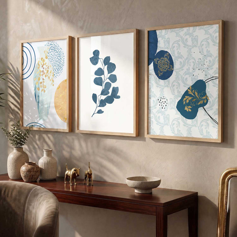 Boho  Wall  Art Paintings for Living Room - Wall Poster With frames