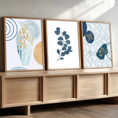 Boho  Wall  Art Paintings for Living Room - Wall Poster With frames