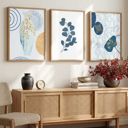 Boho  Wall  Art Paintings for Living Room - Wall Poster With frames
