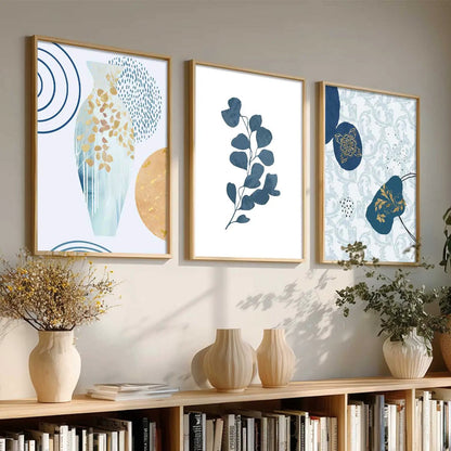 Boho  Wall  Art Paintings for Living Room - Wall Poster With frames