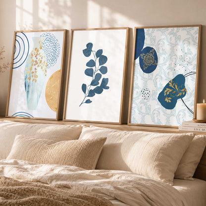 Boho  Wall  Art Paintings for Living Room - Wall Poster With frames