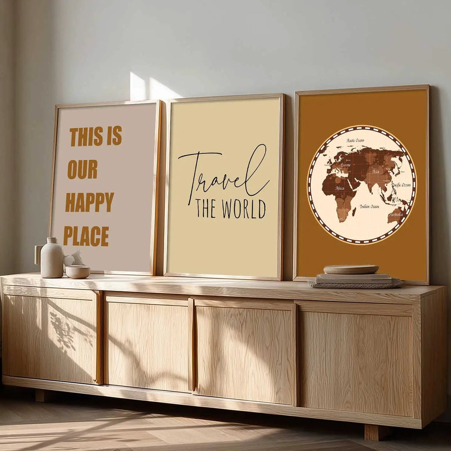Quote  Wall   Art  Paintings for Living Room - Wall Poster With frames