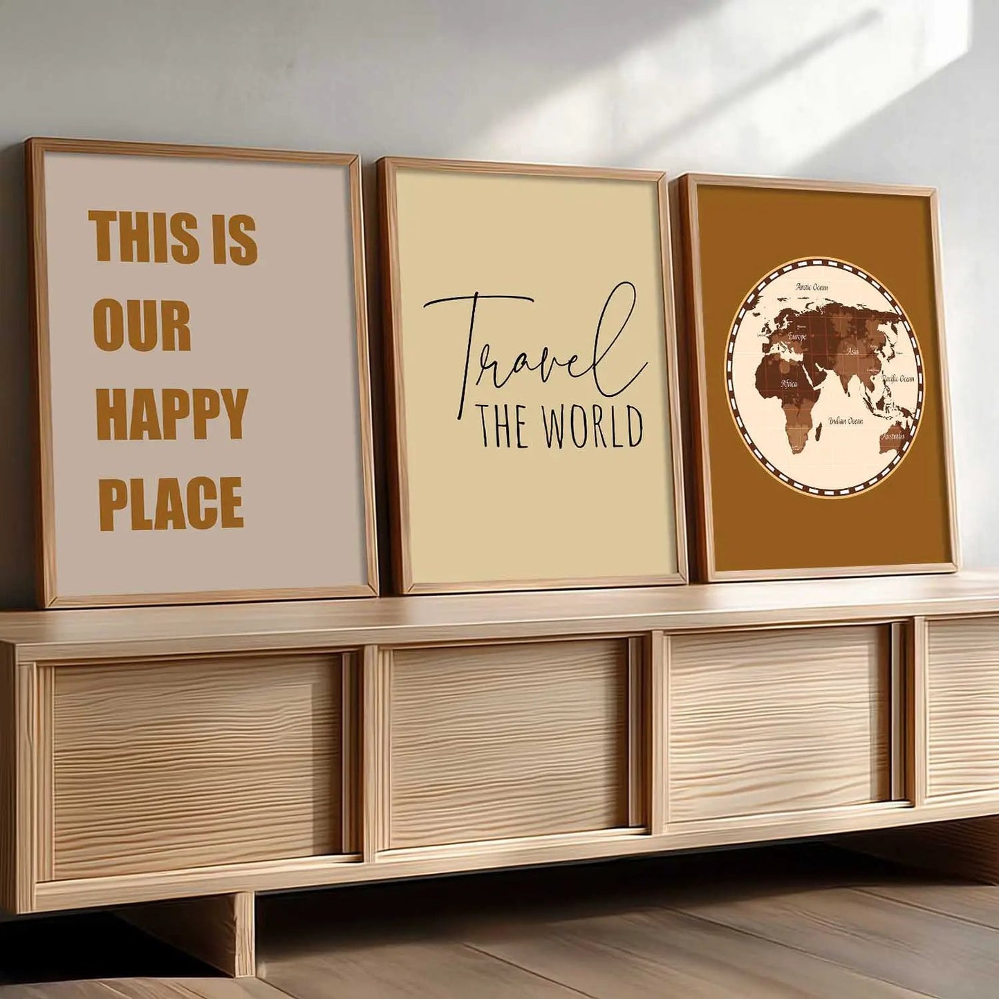 Quote  Wall   Art  Paintings for Living Room - Wall Poster With frames