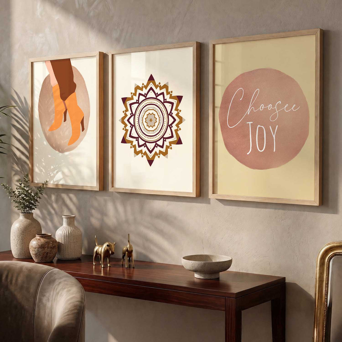 Modern   Wall   Art  Paintings for Living Room - Wall Poster With frames