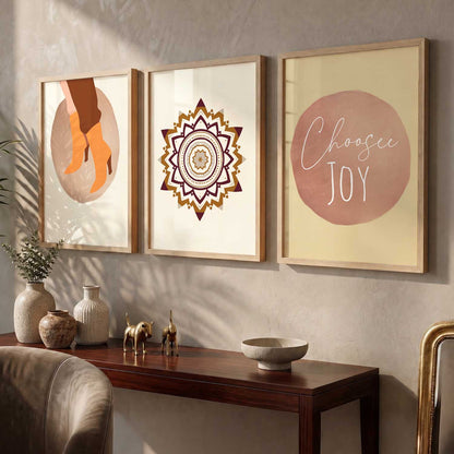 Modern   Wall   Art  Paintings for Living Room - Wall Poster With frames