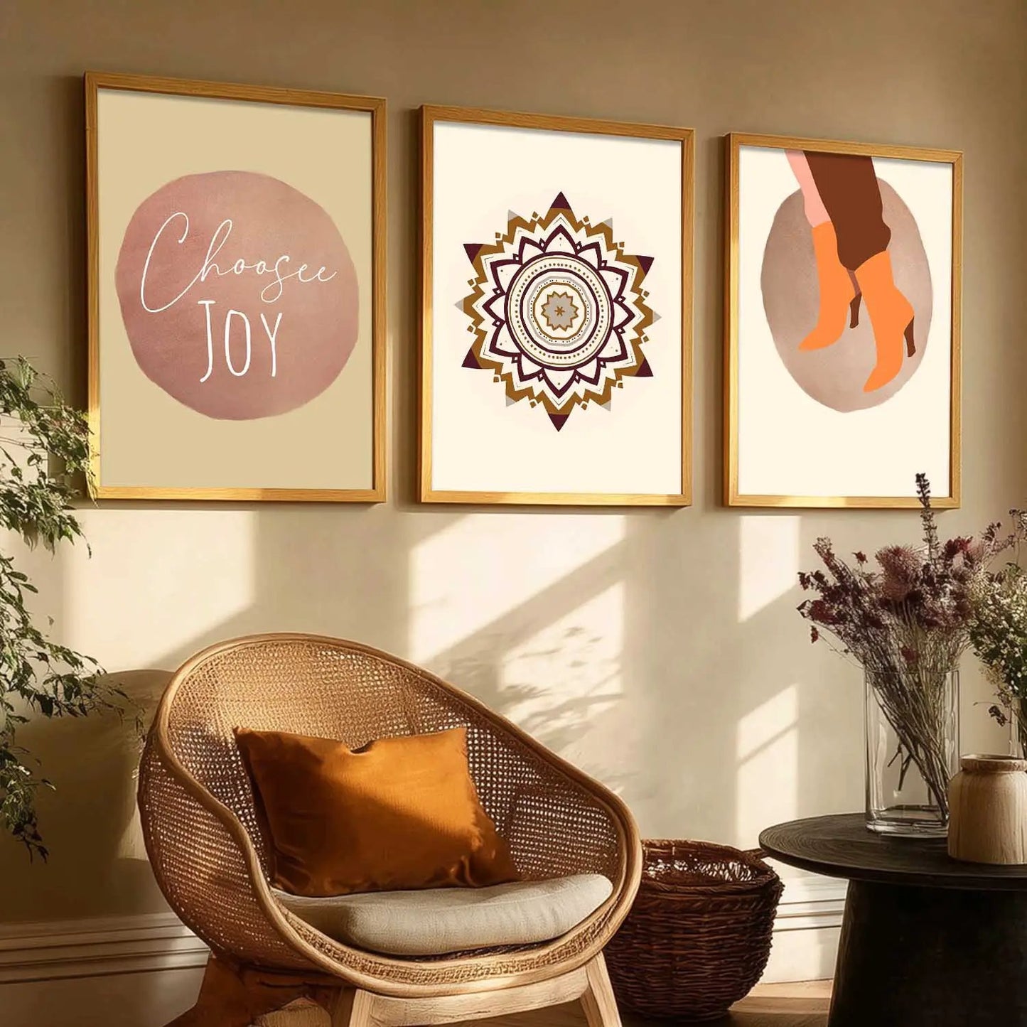 Modern   Wall   Art  Paintings for Living Room - Wall Poster With frames