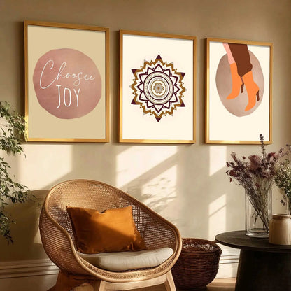 Modern   Wall   Art  Paintings for Living Room - Wall Poster With frames