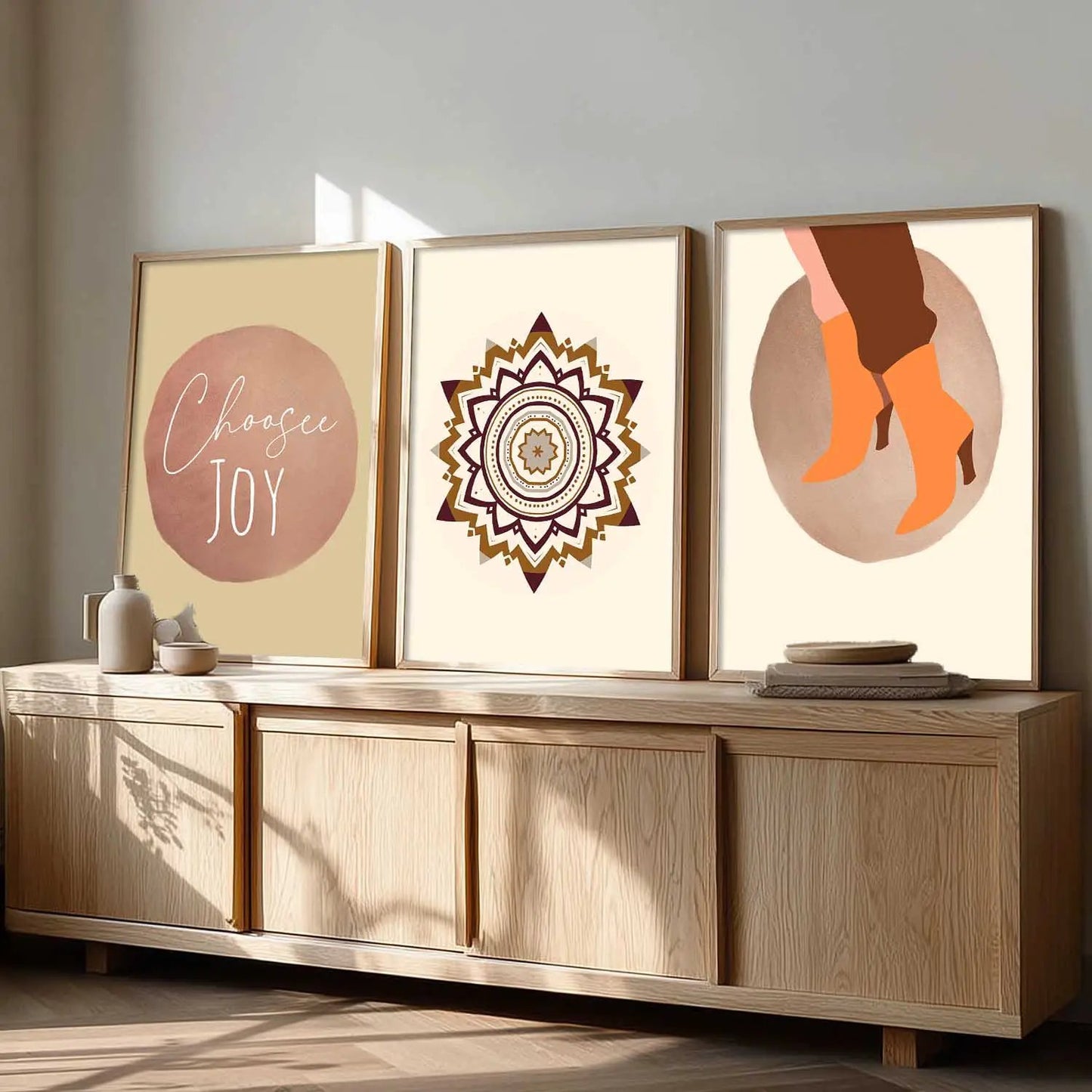 Modern   Wall   Art  Paintings for Living Room - Wall Poster With frames