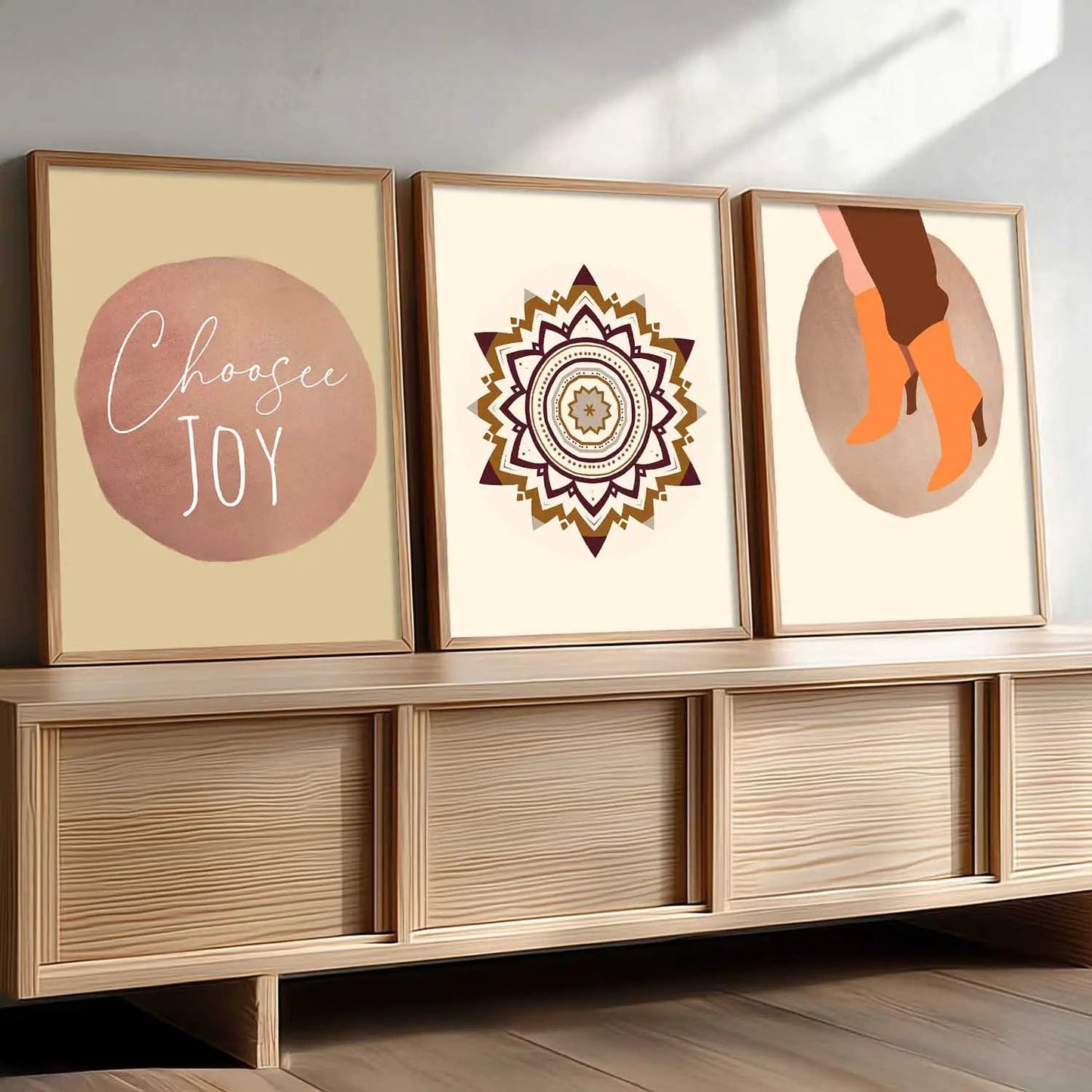 Modern   Wall   Art  Paintings for Living Room - Wall Poster With frames