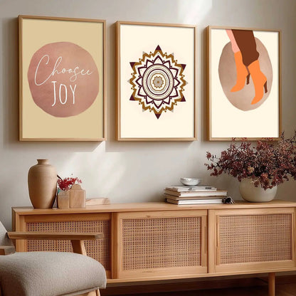 Modern   Wall   Art  Paintings for Living Room - Wall Poster With frames