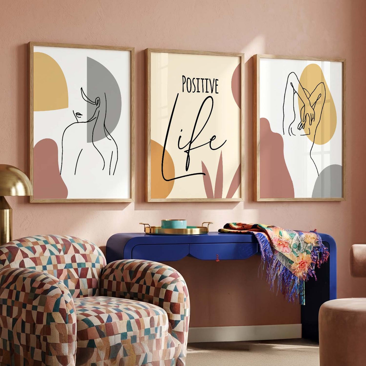 Modern Abstract Wall Decor - Framed Prints and Posters with Aesthetic Appeal