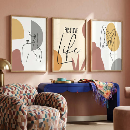 Modern Abstract Wall Decor - Framed Prints and Posters with Aesthetic Appeal