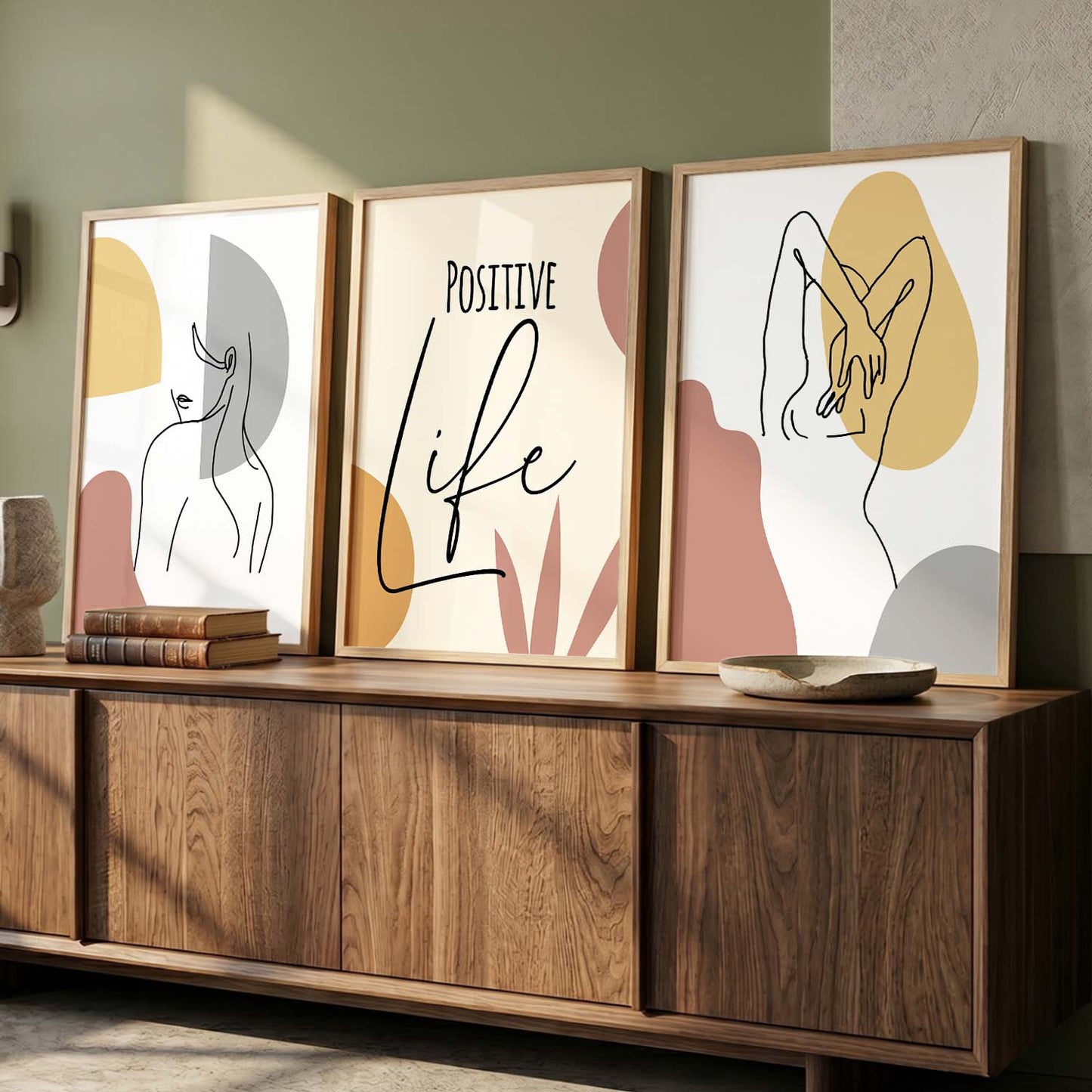 Modern Abstract Wall Decor - Framed Prints and Posters with Aesthetic Appeal