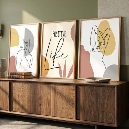 Modern Abstract Wall Decor - Framed Prints and Posters with Aesthetic Appeal