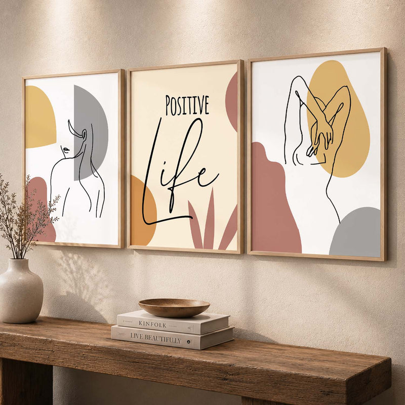 Modern Abstract Wall Decor - Framed Prints and Posters with Aesthetic Appeal