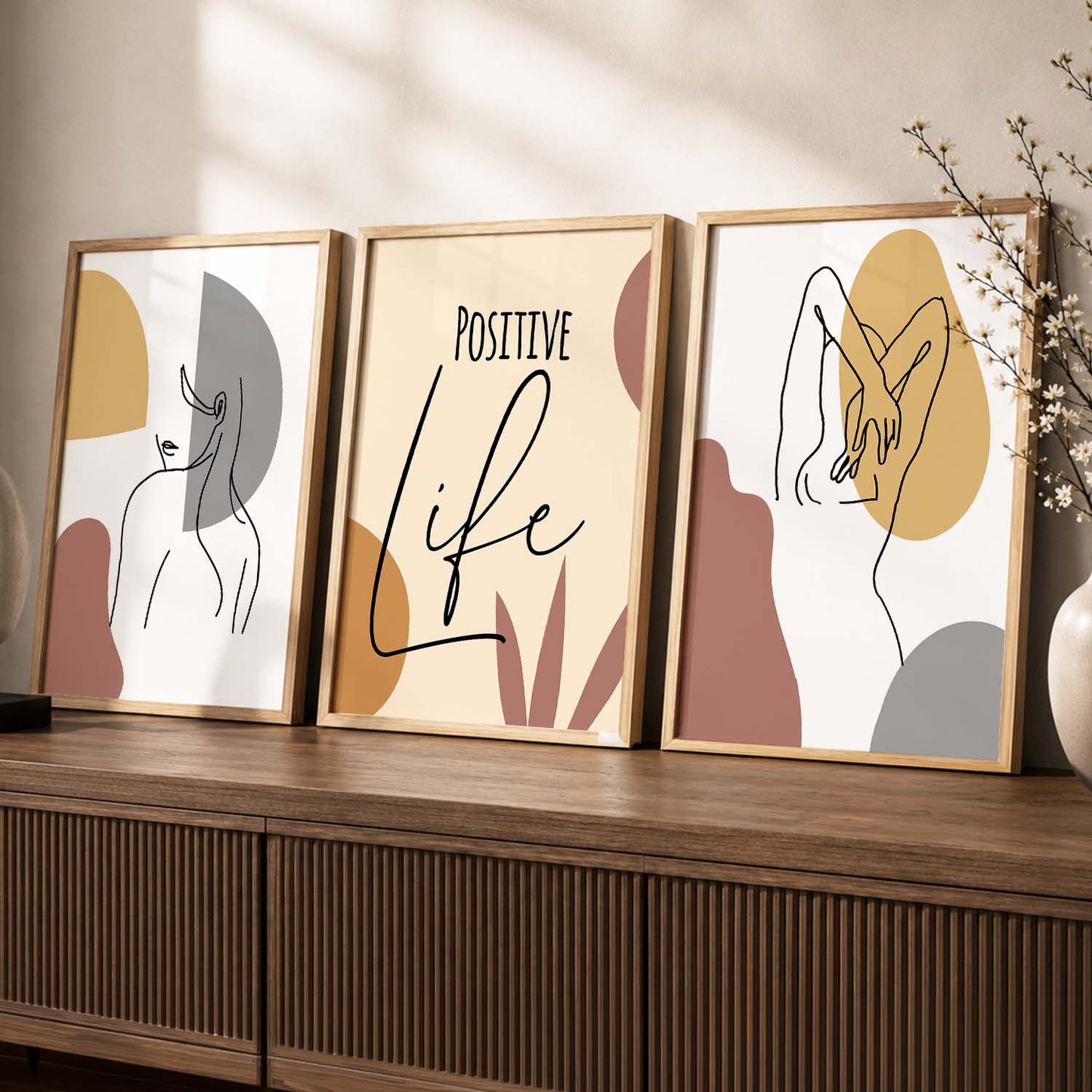 Modern Abstract Wall Decor - Framed Prints and Posters with Aesthetic Appeal