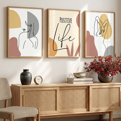 Modern Abstract Wall Decor - Framed Prints and Posters with Aesthetic Appeal