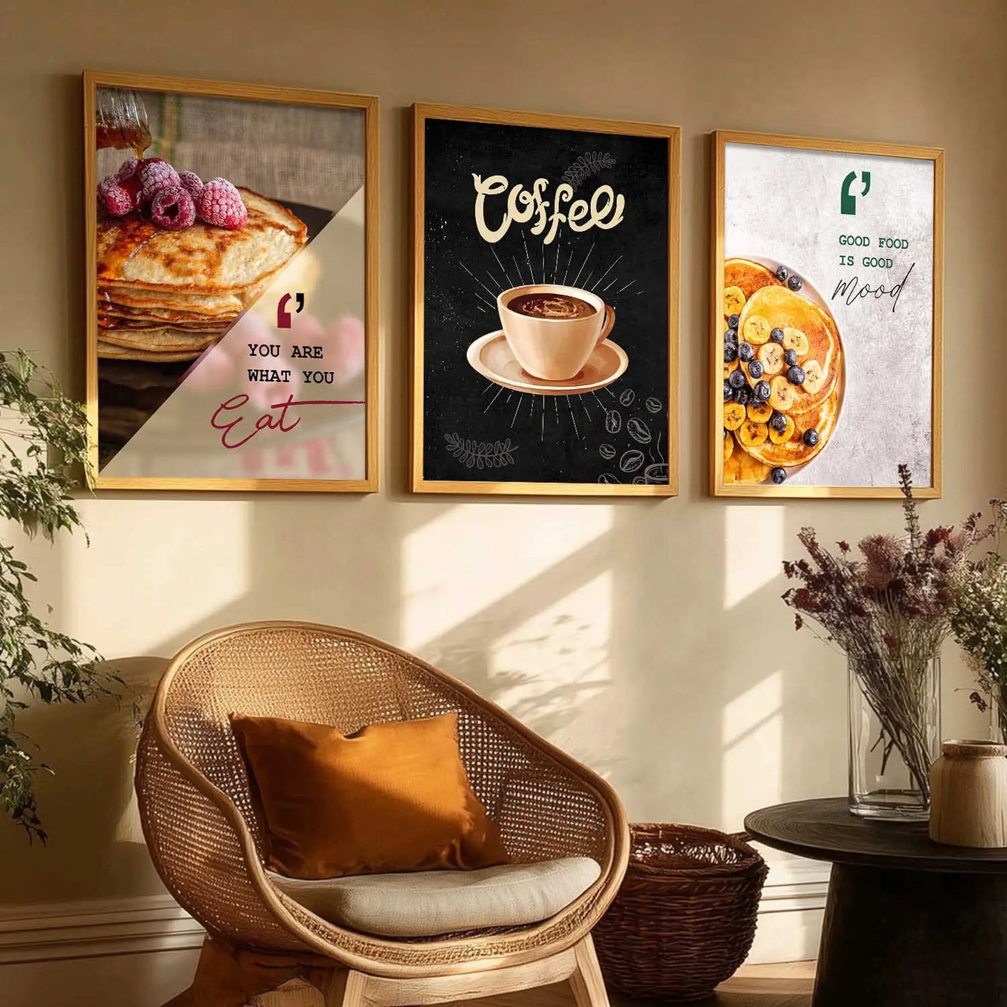Cafe  Wall   Art  Paintings for Living Room - Wall Poster With frames