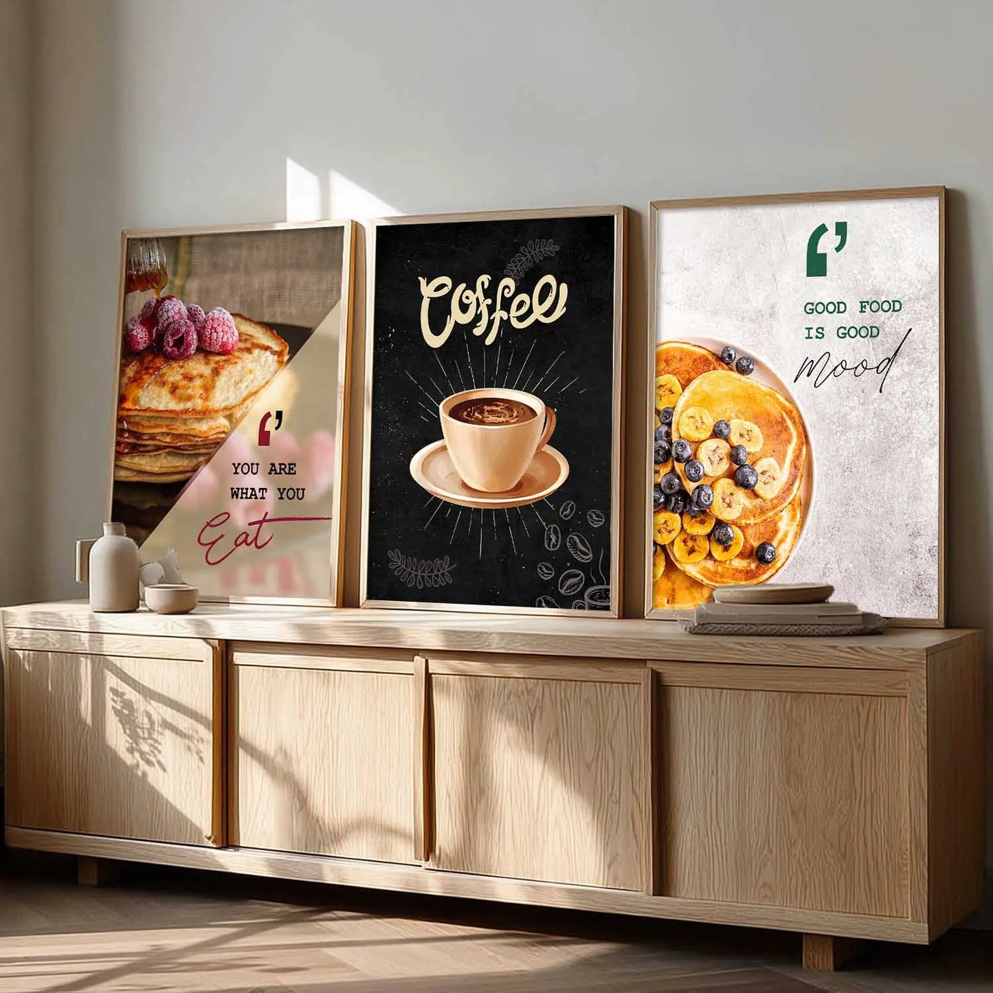 Cafe  Wall   Art  Paintings for Living Room - Wall Poster With frames