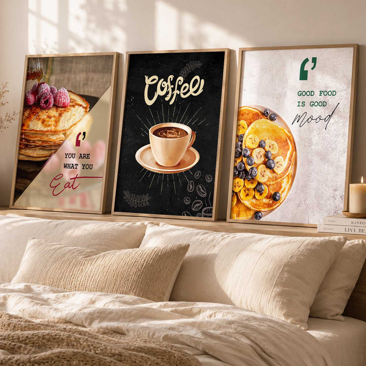 Cafe  Wall   Art  Paintings for Living Room - Wall Poster With frames