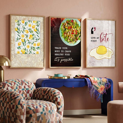 Cafe   Wall   Art  Paintings for Living Room - Wall Poster With frames