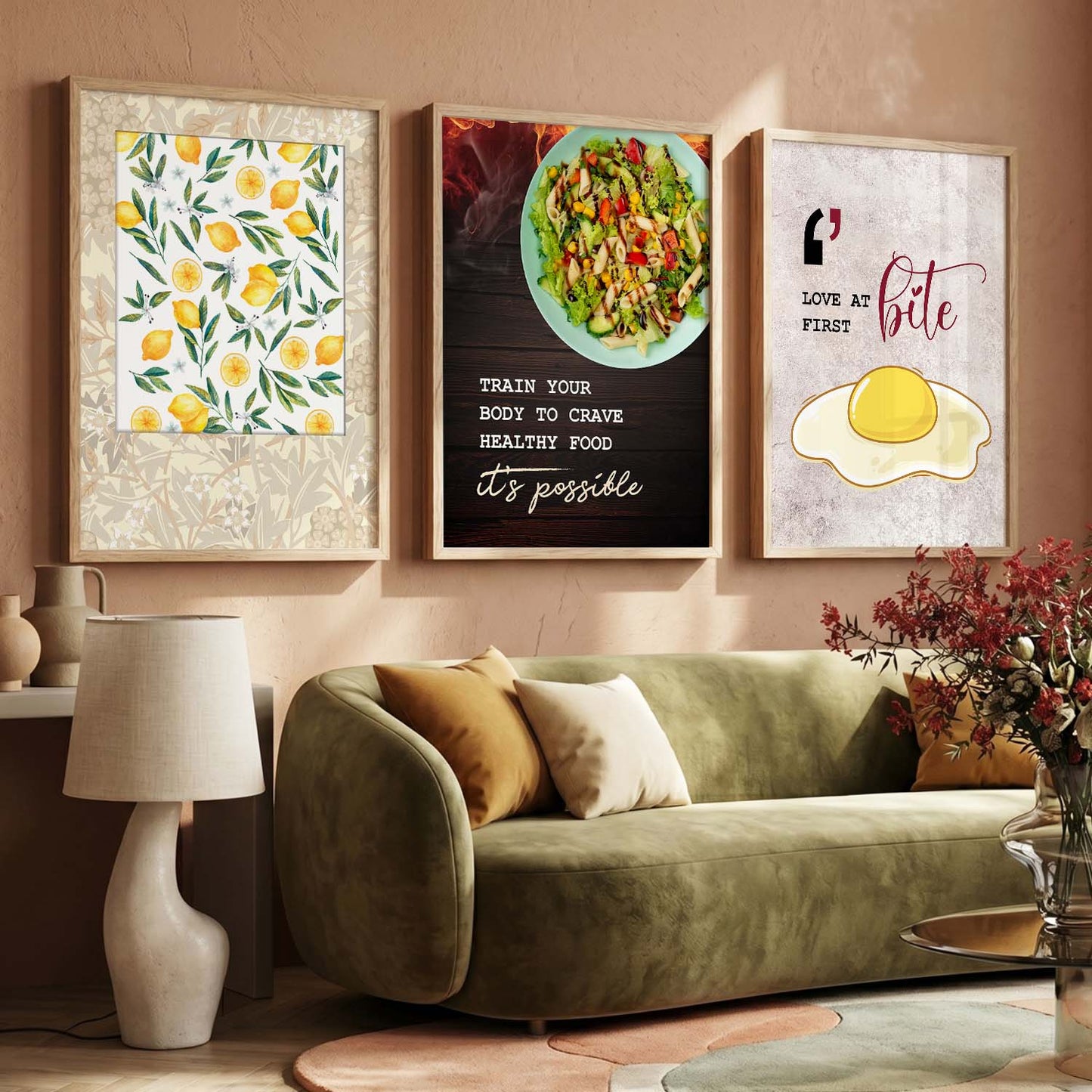 Cafe   Wall   Art  Paintings for Living Room - Wall Poster With frames