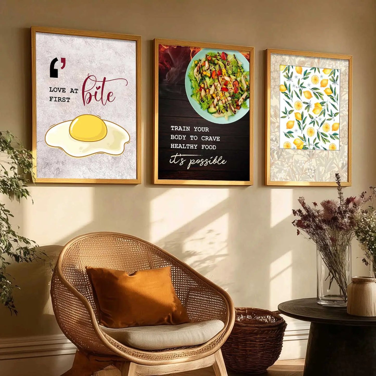 Cafe   Wall   Art  Paintings for Living Room - Wall Poster With frames