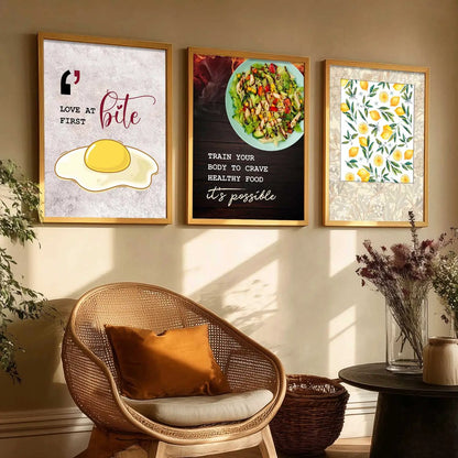 Cafe   Wall   Art  Paintings for Living Room - Wall Poster With frames