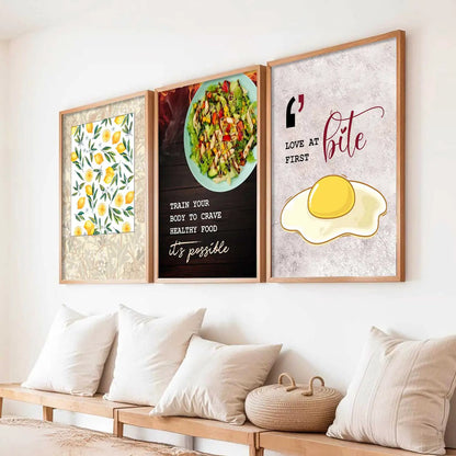 Cafe   Wall   Art  Paintings for Living Room - Wall Poster With frames