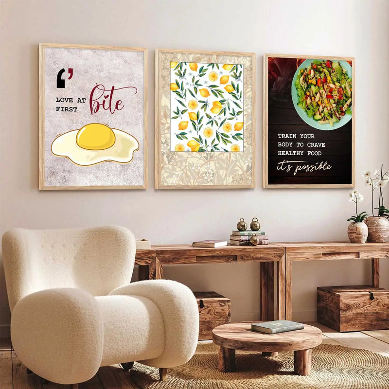Cafe   Wall   Art  Paintings for Living Room - Wall Poster With frames
