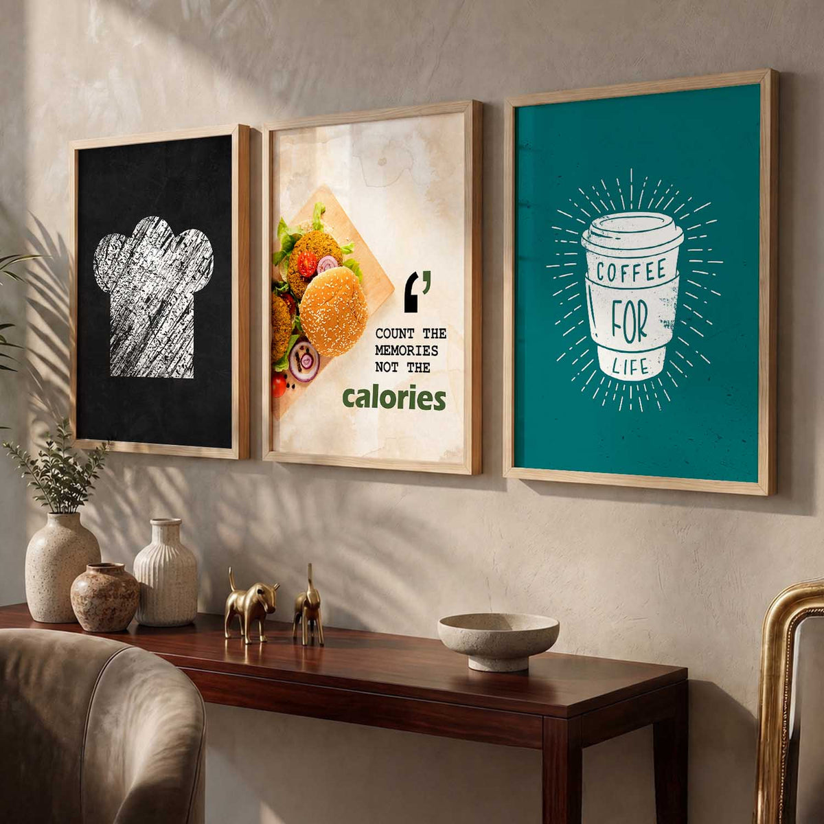 Cafe  Wall  Art  Paintings for Living Room - Wall Poster With frames