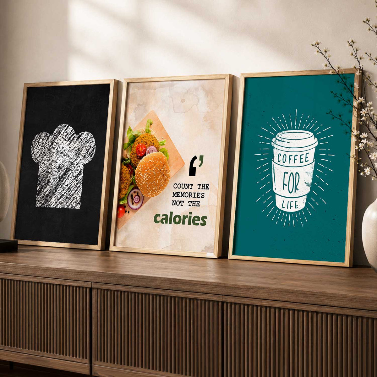 Cafe  Wall  Art  Paintings for Living Room - Wall Poster With frames