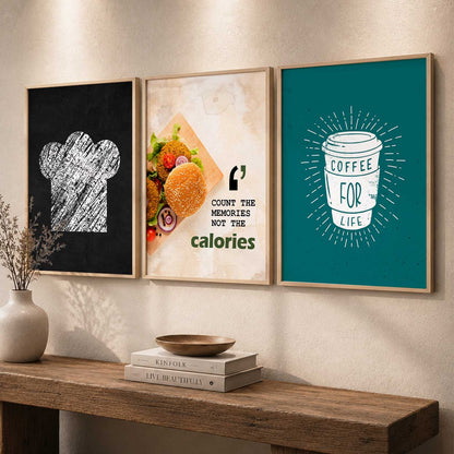 Cafe  Wall  Art  Paintings for Living Room - Wall Poster With frames