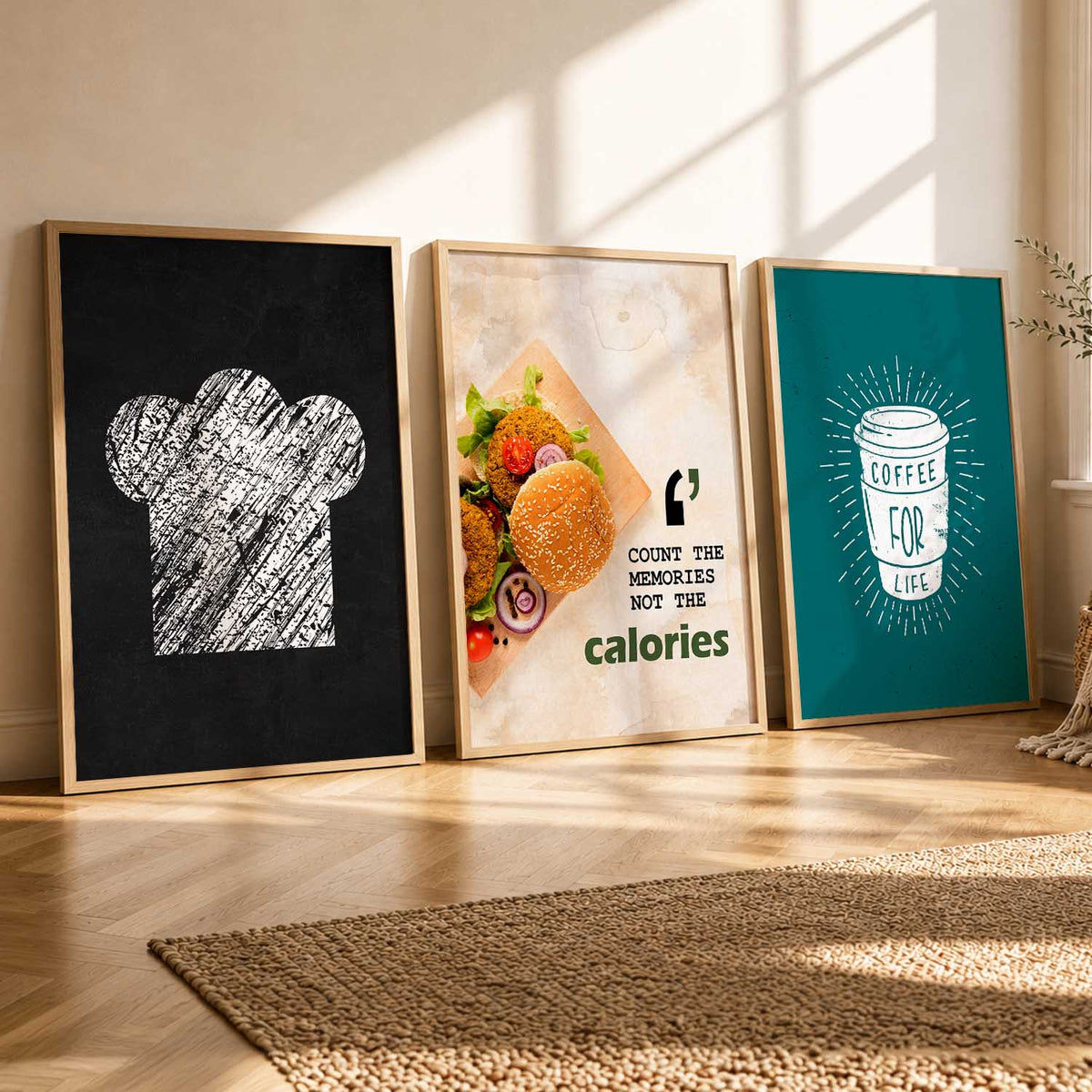 Cafe  Wall  Art  Paintings for Living Room - Wall Poster With frames