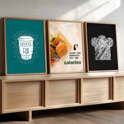Cafe  Wall  Art  Paintings for Living Room - Wall Poster With frames