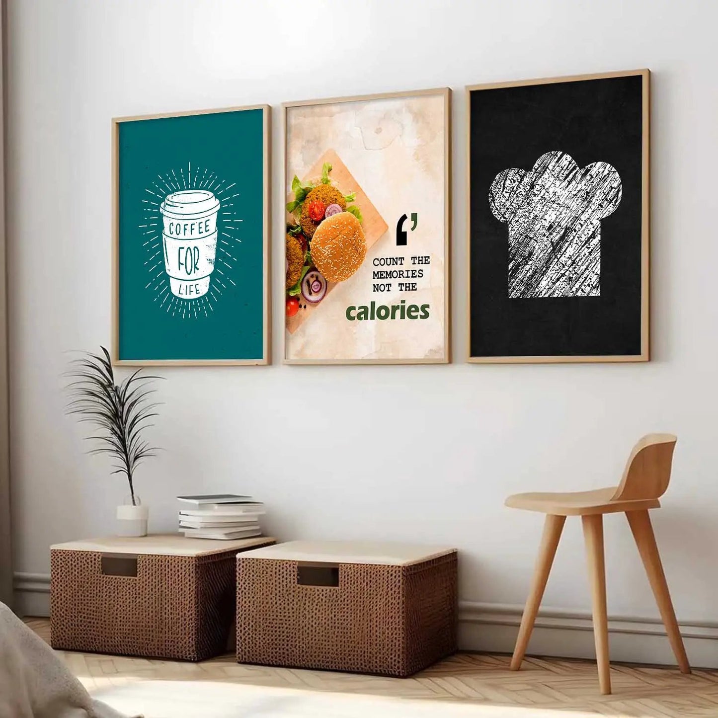 Cafe  Wall  Art  Paintings for Living Room - Wall Poster With frames
