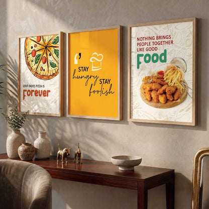 Restaurant  Wall  Art Paintings for Living Room - Wall Poster With frames