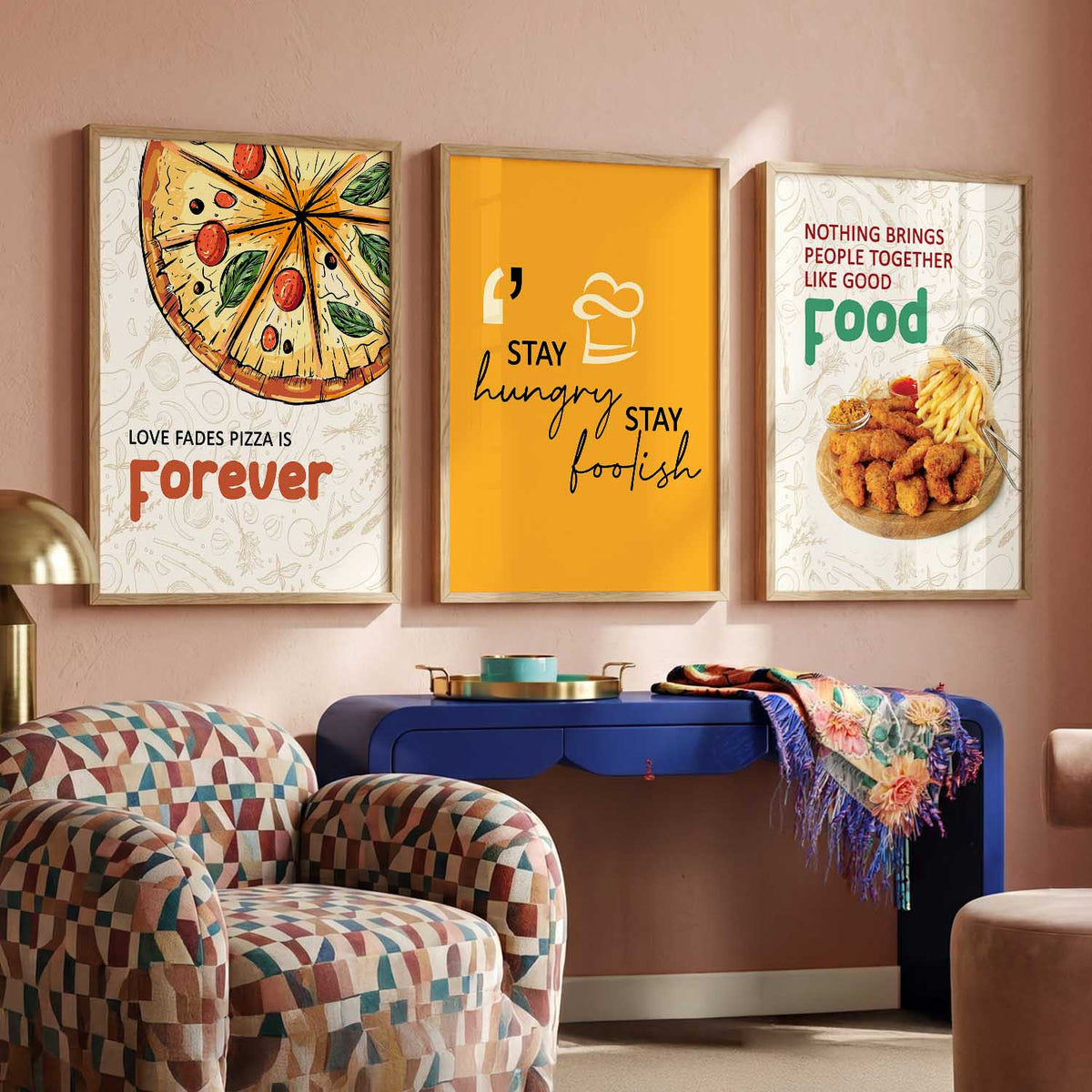 Restaurant  Wall  Art Paintings for Living Room - Wall Poster With frames
